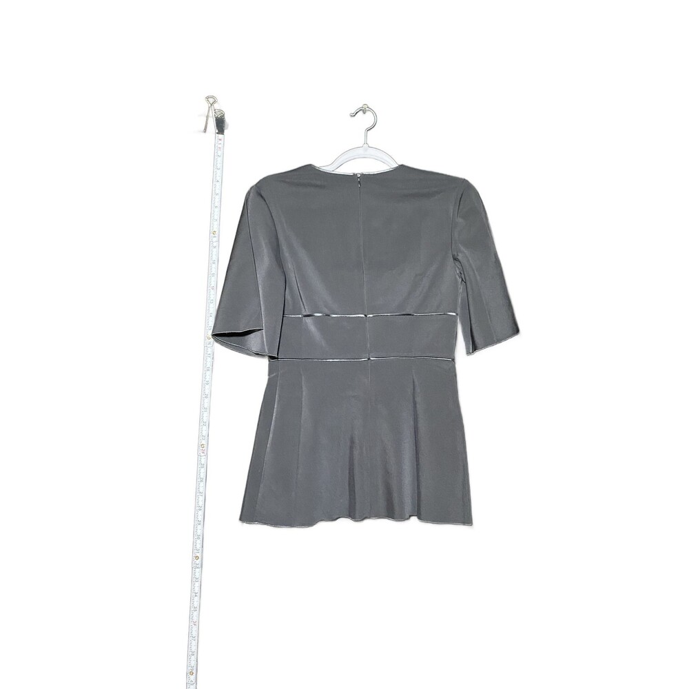 8 BY YOOX Women's Black Long Sleeve Midi Dress Size 44 NWT